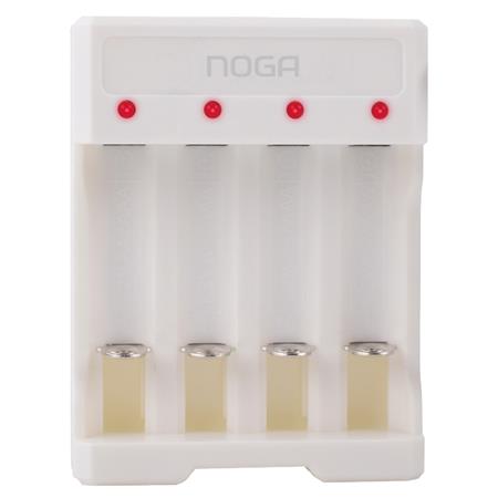 Cargador USB para 4 Pilas Recargables