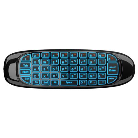 Mini Teclado & Mouse Inalámbrico Retroiluminado