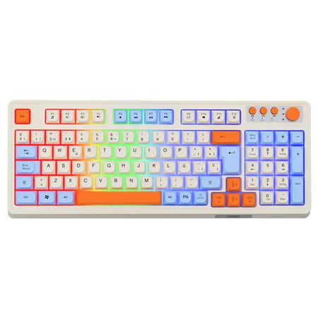 Teclado Multimedia RGB LEDS