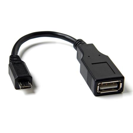 Cable OTG USB hembra a Micro USB macho