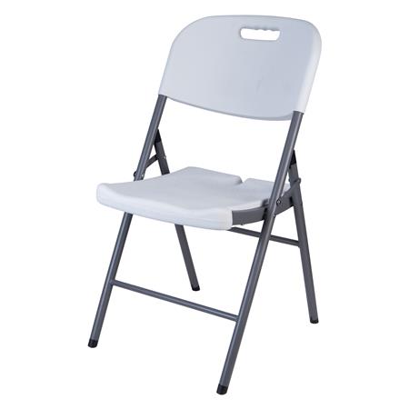 SILLA PLEGABLE EXTERIOR JARDIN X 4 BLANCA