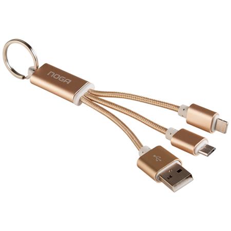 Cable USB Mallado Multifunción