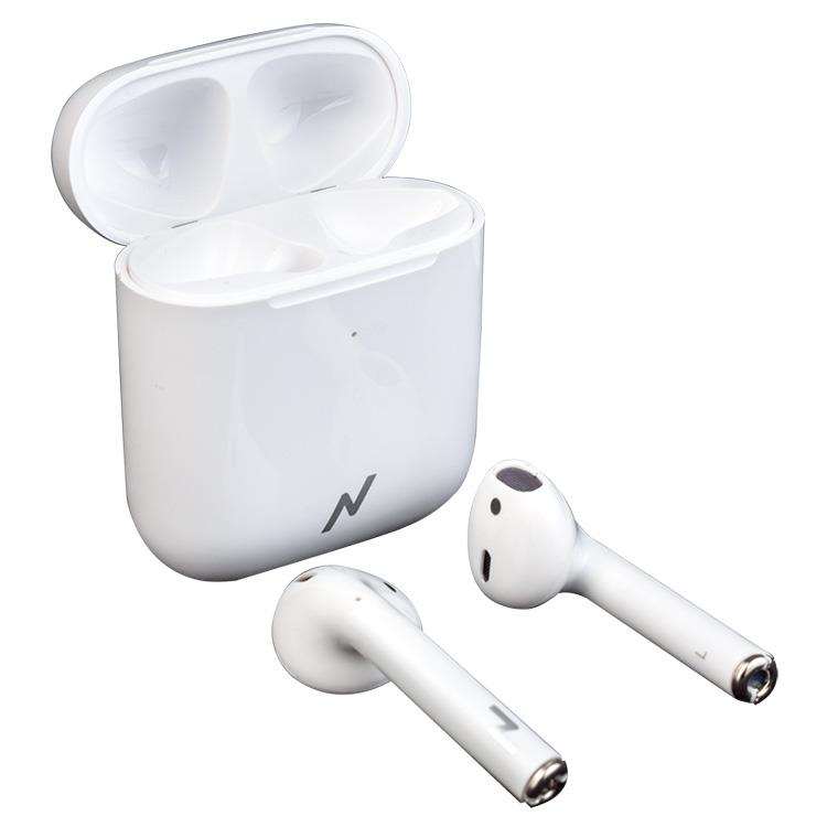 Auriculares True Wireless Stereo BT Earbuds Táctiles con Wireless Charging  - Noganet 