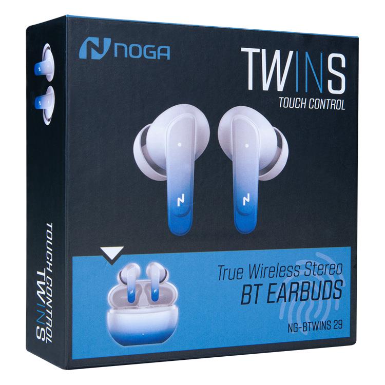 Auriculares True Wireles Stereo Bt Earbuds T Ctiles Noganet