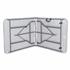 MESA PLEGABLE BLANCA PARA EXTERIOR EVENTOS